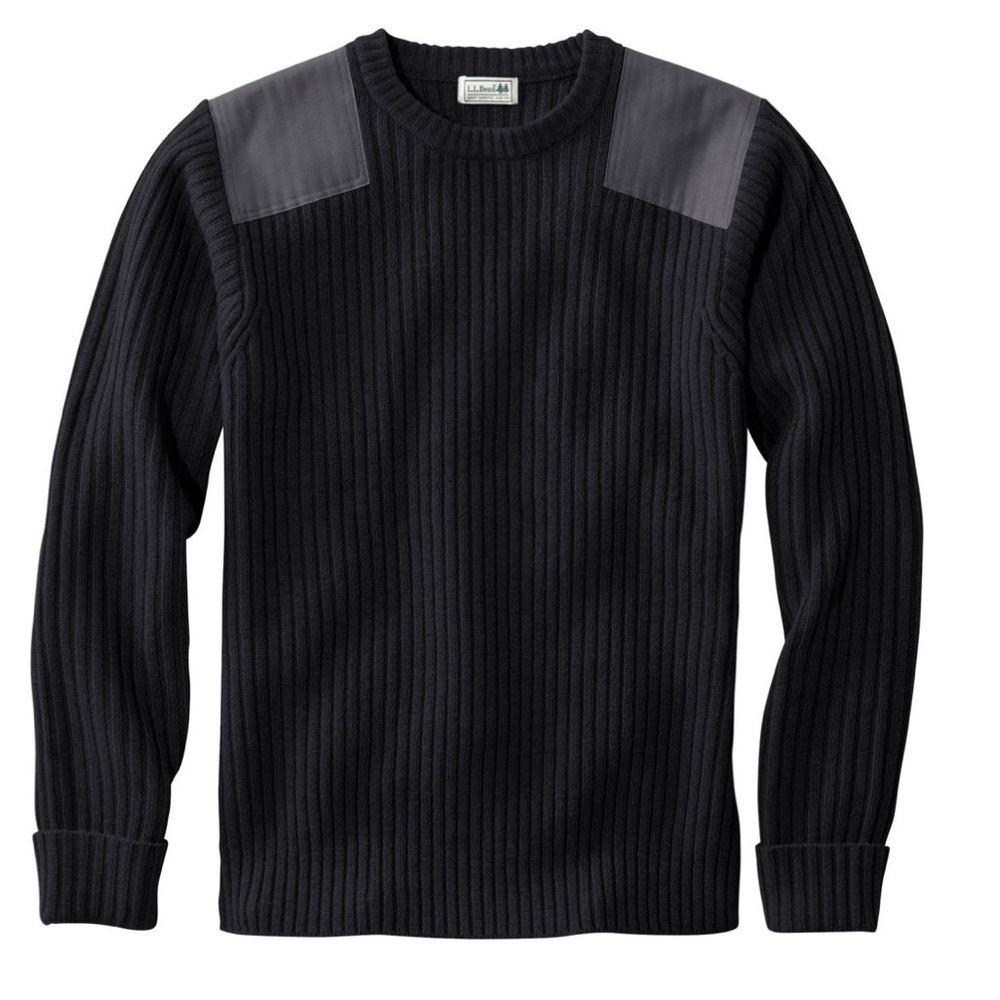 L.L. Bean Men's Commando Crewneck Sweater Sz XL